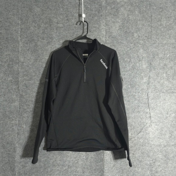 Marmot Pullover Quater Zip Top Womens Sz L Black Long Sleeve Activewear Facebook